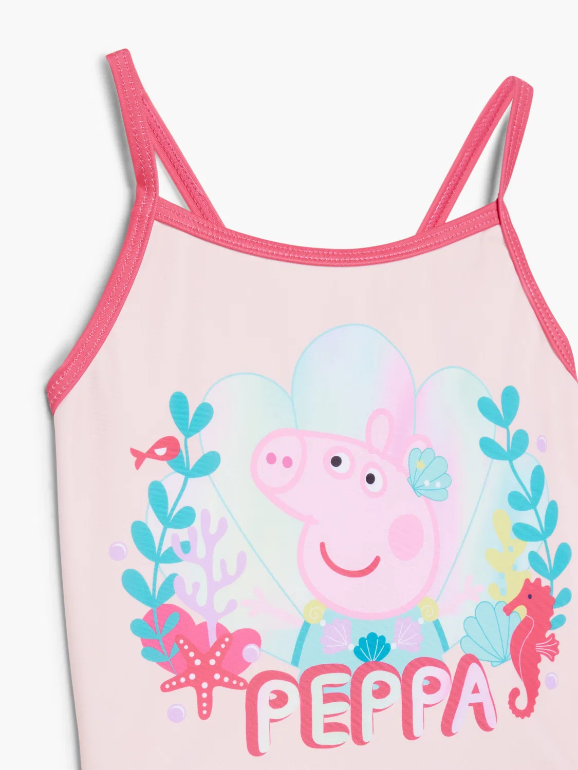 Детский спортивный купальник Peppa Pig, цвет Rose Gold — фото 4