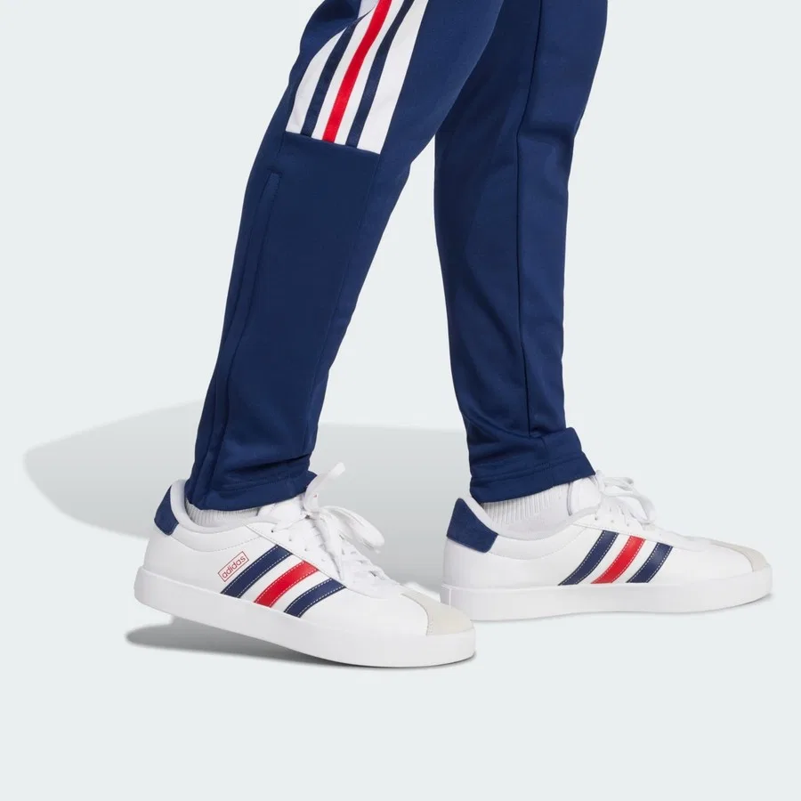 Спортивные штаны с зауженным кроем House Of Tiro Nations Pack adidas, Сине-белый — фото 4
