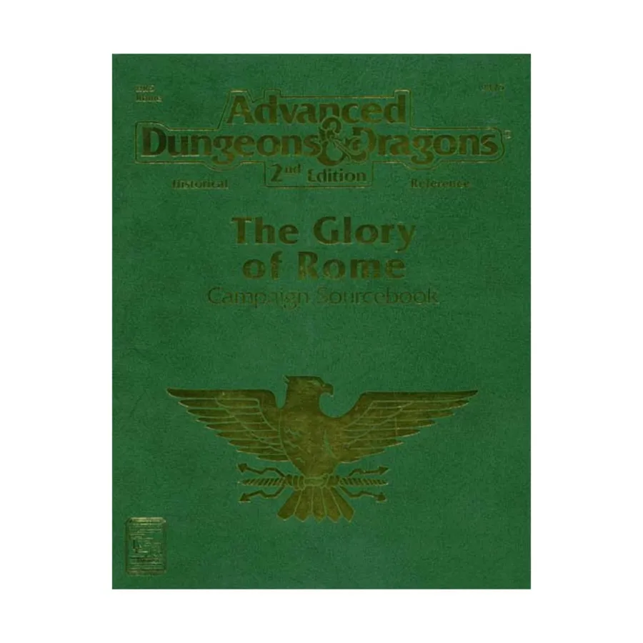 

Glory of Rome Campaign Sourcebook, Advanced Dungeons & Dragons (2nd Edition) - Sourcebooks, мягкая обложка