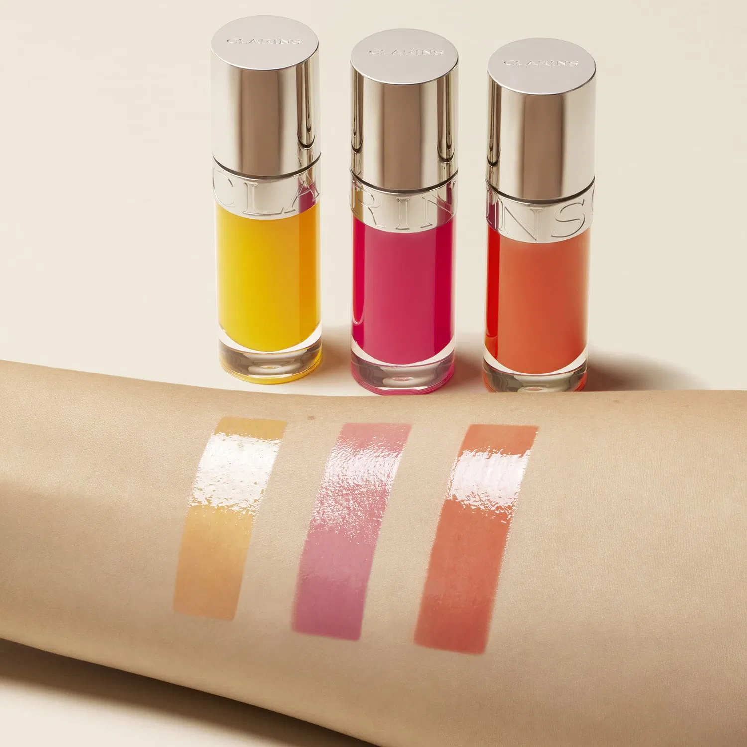 Масло для губ с насыщенным цветом и блеском, 7 мл, CLARINS, Yellow — фото 3
