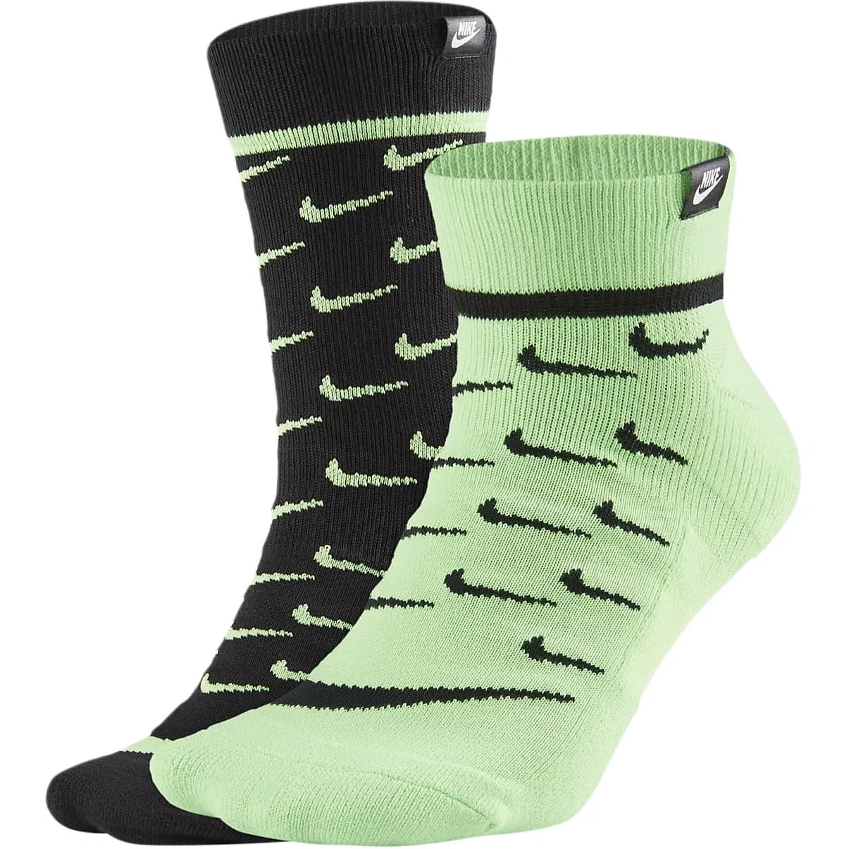 Детские носки гольфы 2 пары Nike, Black
