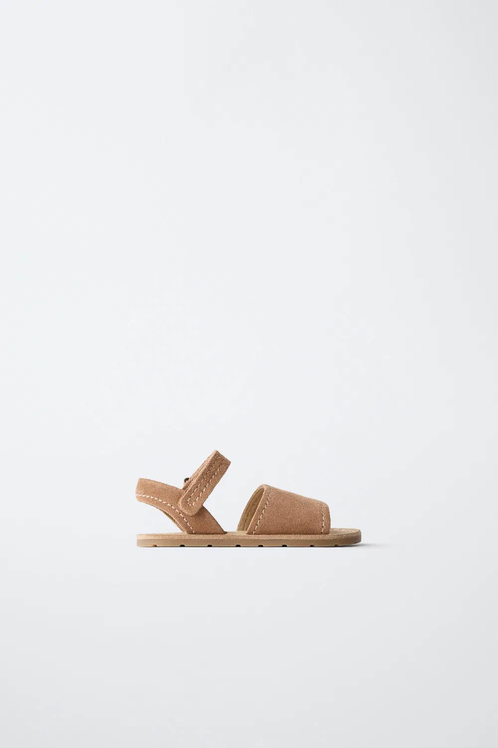 КОЖАНЫЕ САНДАЛИИ ДЛЯ ХОДЬБЫ БОСЫМИ НОГАМИ ZARA, Brown