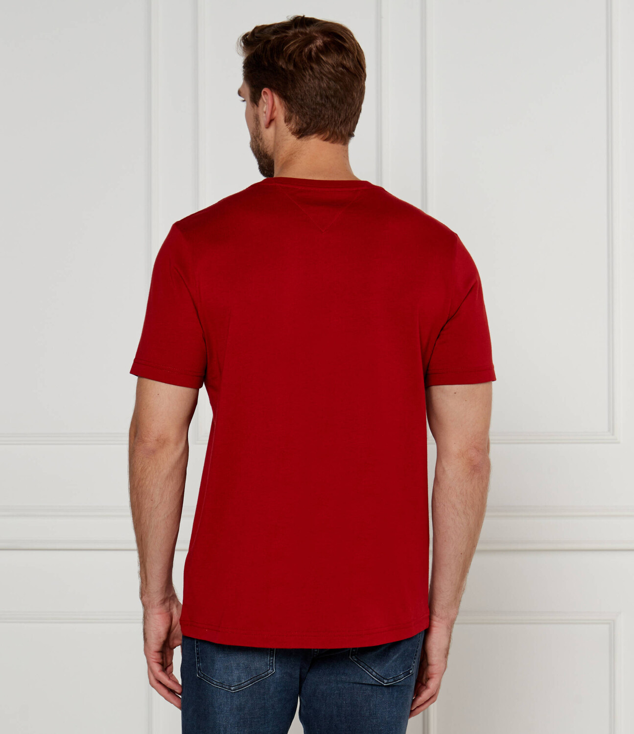 Футболка Tommy Hilfiger FLAG EMBRO Regular Fit, красный — фото 3