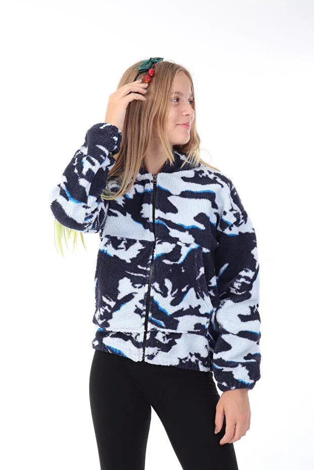 Детский кардиган с принтом Unisex children's patterned cardigan Toontoy, Multicolor