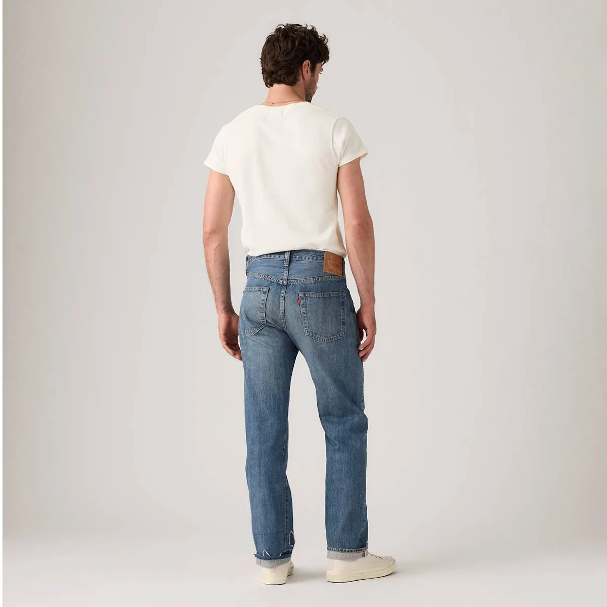 Оригинальные мужские джинсы 1947 года выпуска, модель 501 Levi's, Holcomb - Medium Wash — фото 3