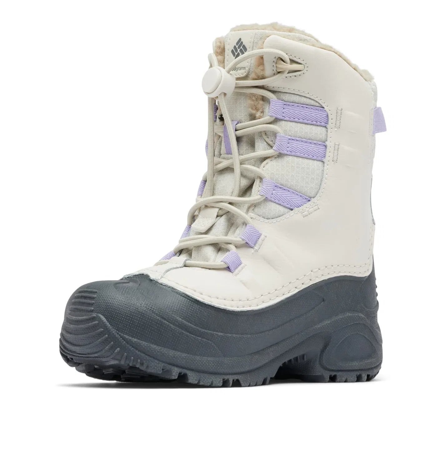 Детские снежные ботинки для девочек с Omni-Heat Bugaboot Celsius Columbia, Roe Deer Frosted Purple — фото 2
