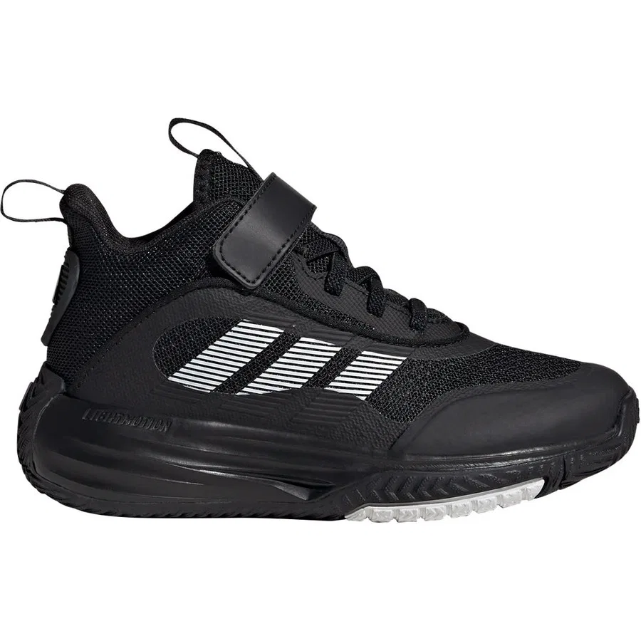 Детские спортивные кроссовки с верхом из искусственной кожи Ownthegame 3.0 adidas, Черно-белый — фото 2