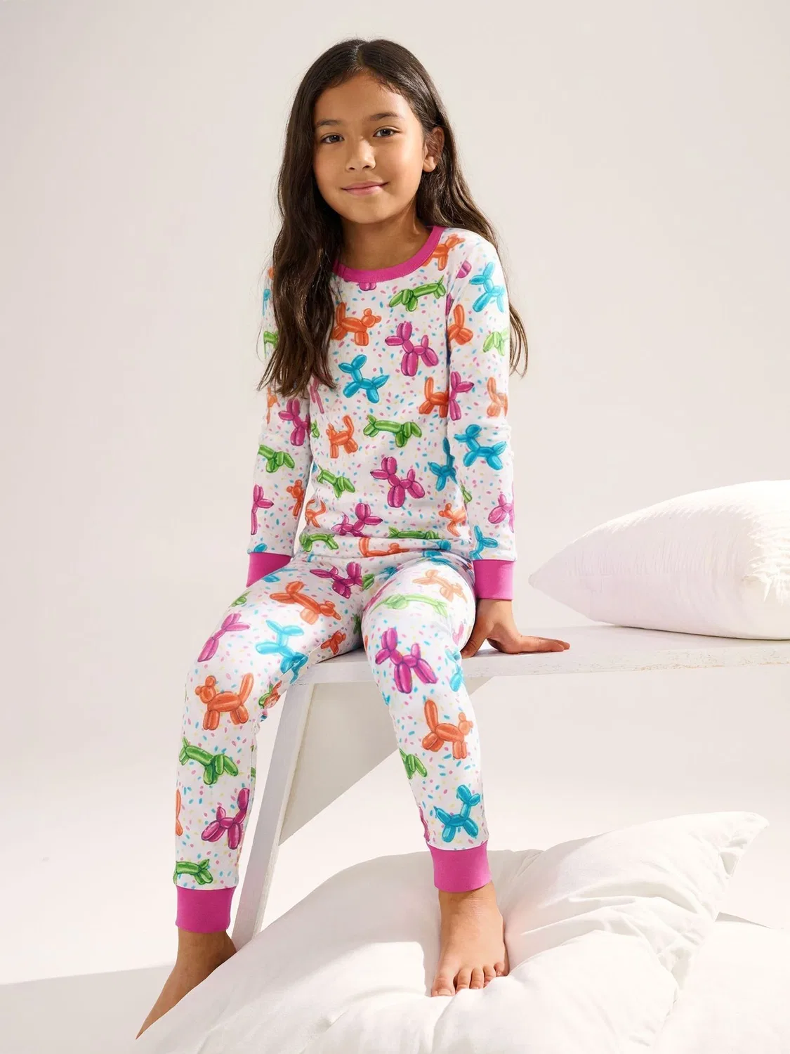 Пижама Balloon Pets Hatley, белый