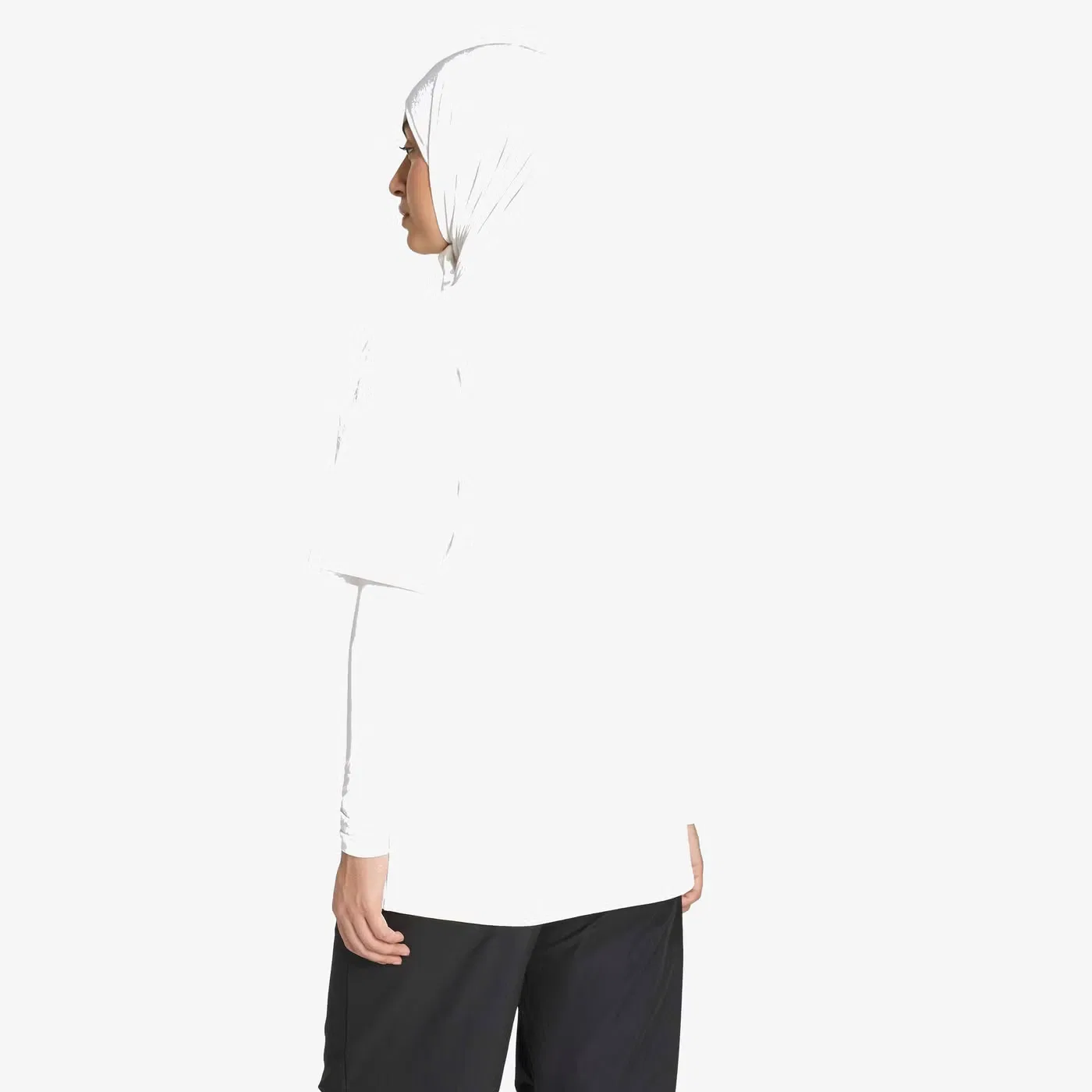 Футболка оверсайз для тренировок Primelift Essentials Adidas, белая — фото 3