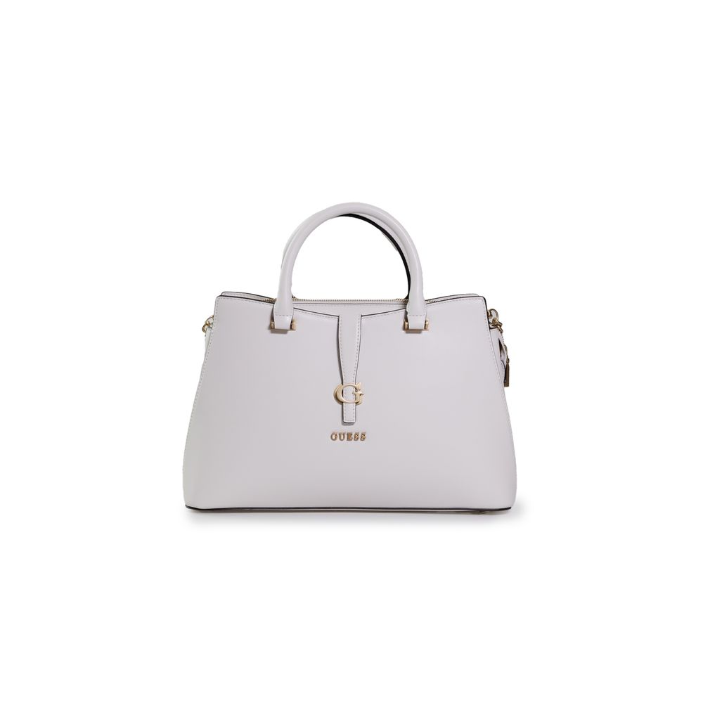 

Кремовая полиэтиленовая сумочка GUESS
