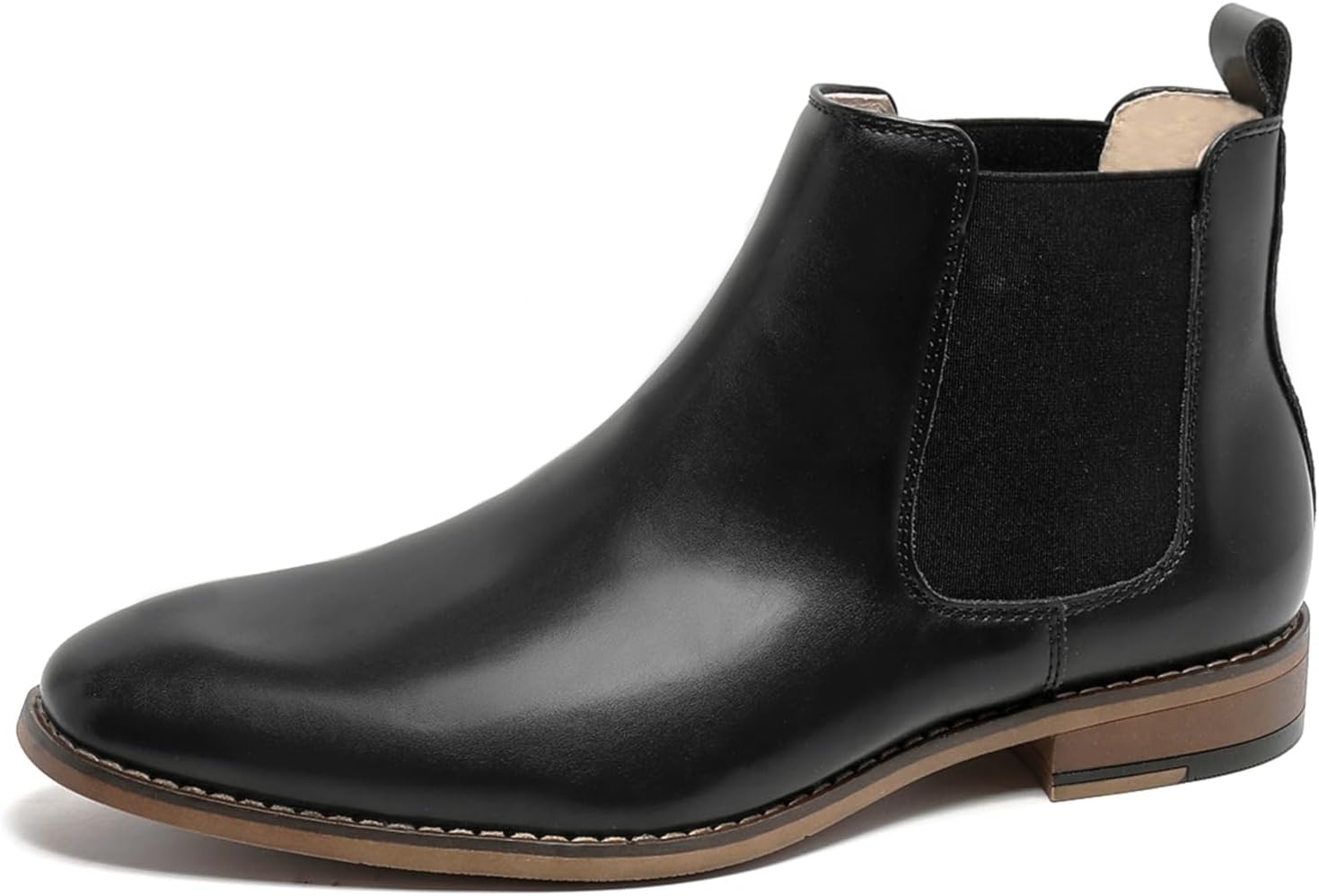 

Мужские ботинки челси Cestfini: классические эластичные ботинки, повседневные мужские ботинки челси до щиколотки, черный