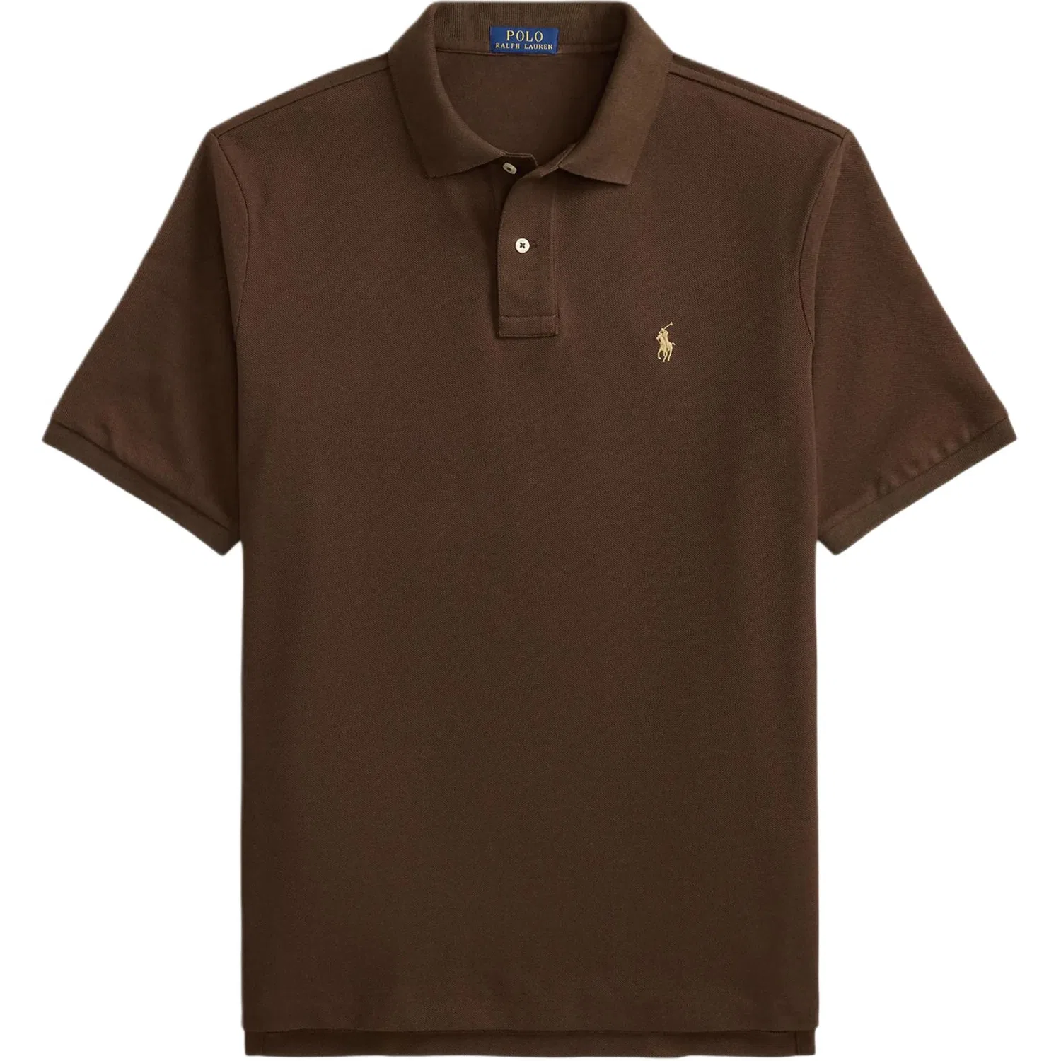 Мужская футболка-поло с воротником Brown Polo Ralph Lauren