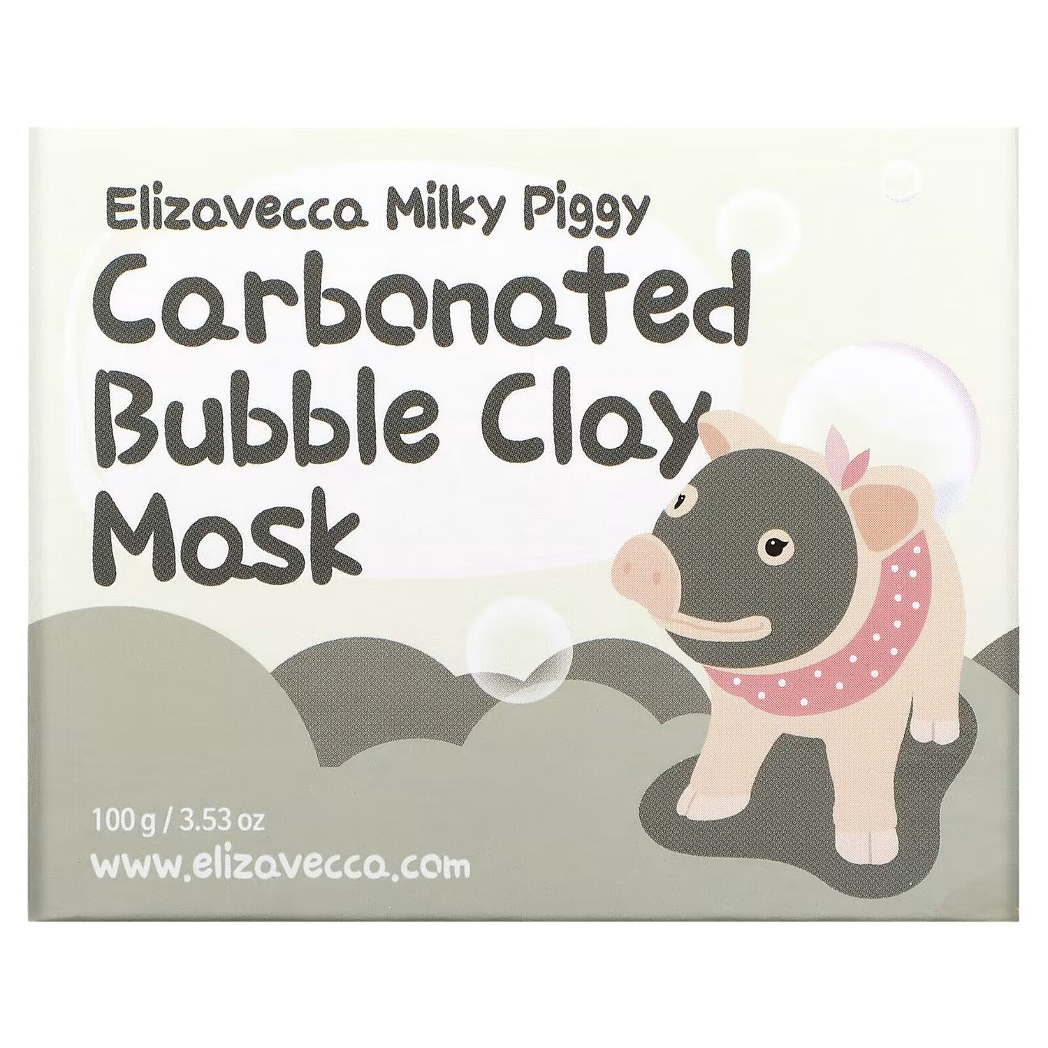 Elizavecca, Milky Piggy карбонизированная глиняно-пузырьковая маска, 100 г — фото 3