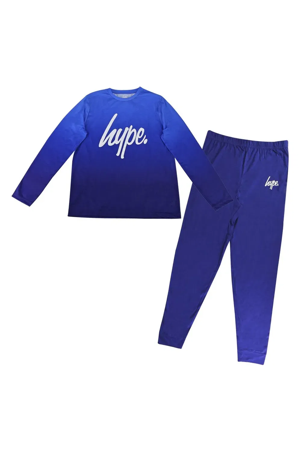 Пижамный комплект с длинным рукавом омбре Hype, Blue