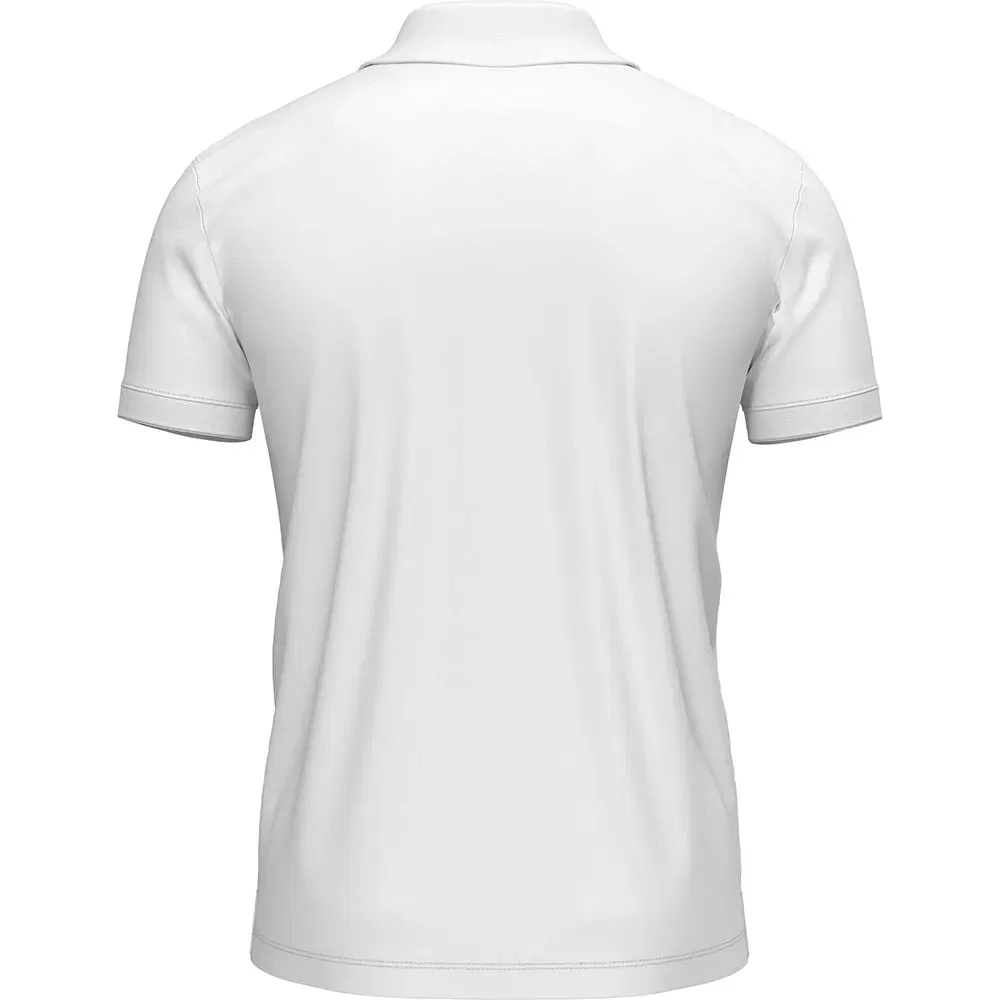 Поло Calvin Klein Slim Fit с коротким рукавом, белый — фото 2