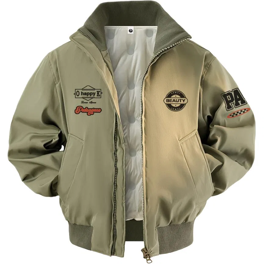 Детский пуховик унисекс с воротником-стойкой Moderate, PAL ONGACO, Army Green