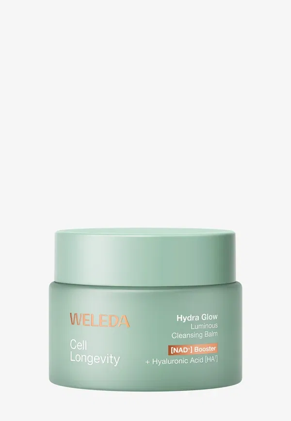 Очищающий бальзам с гиалуроновой кислотой Cell longevity hydra glow cleansing balm Weleda 80 мл