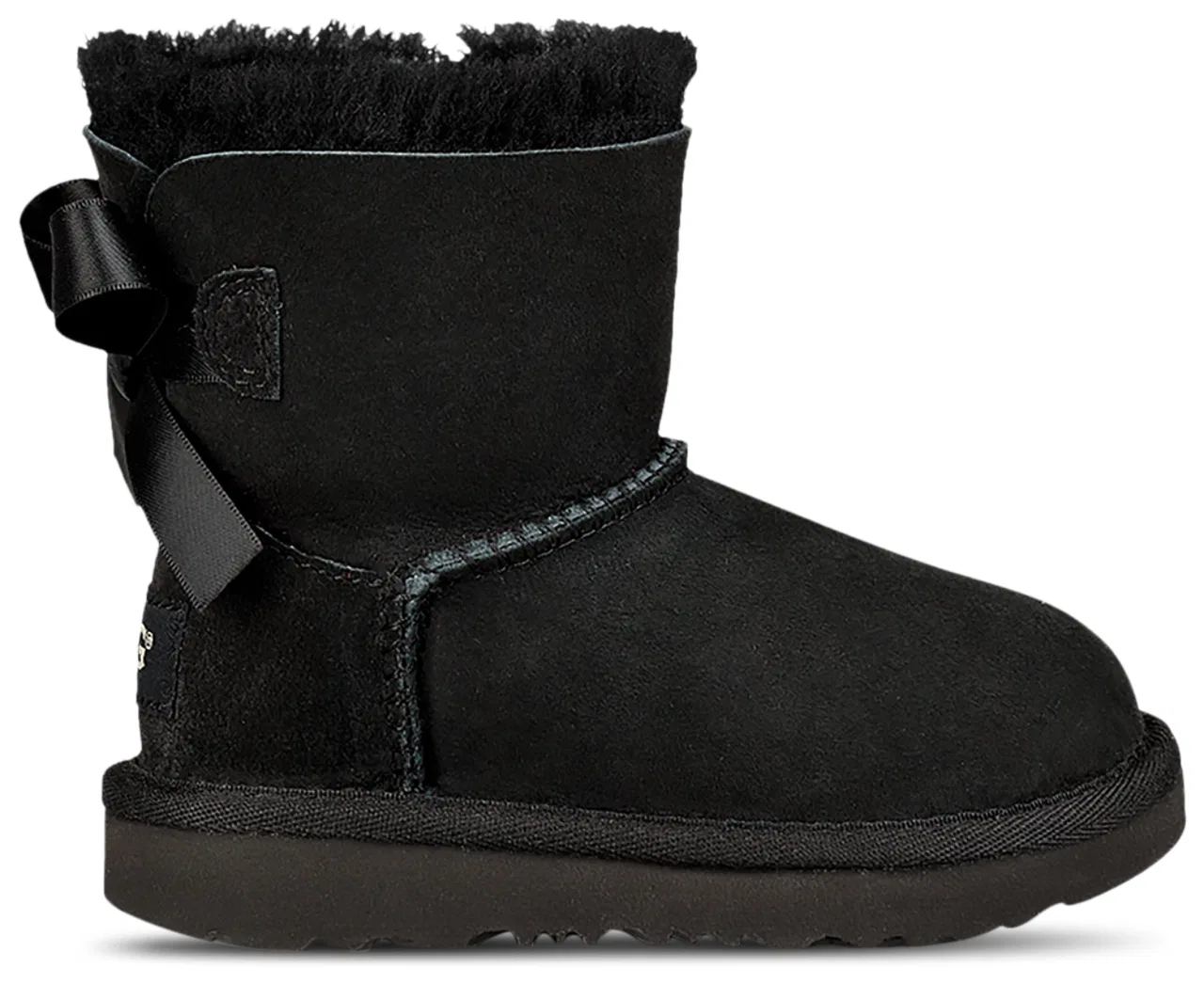 Ботинки детские UGG Mini Bailey Bow, черный