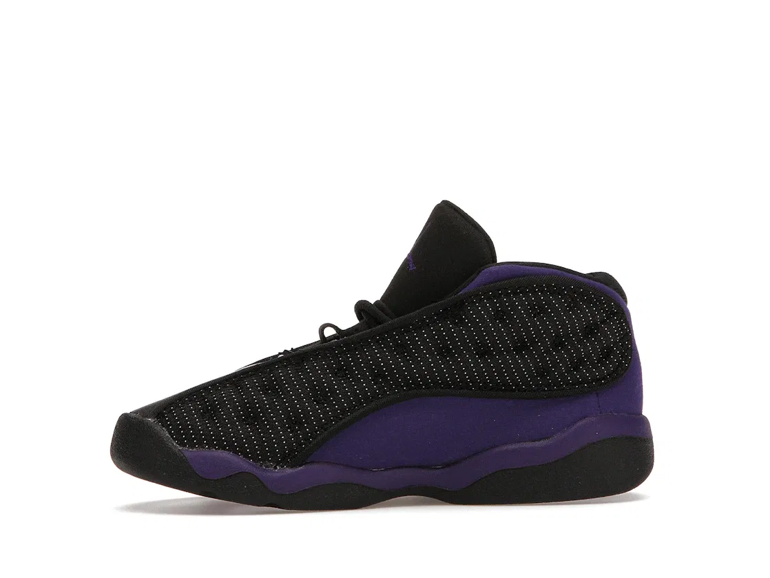 Детские кроссовки с принтом Jordan 13 Retro Jordan, Black/Court Purple-White — фото 3
