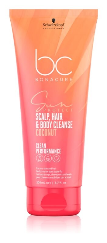 

Шампунь для волос и тела Schwarzkopf Professional BC Bonacure Sun Protect