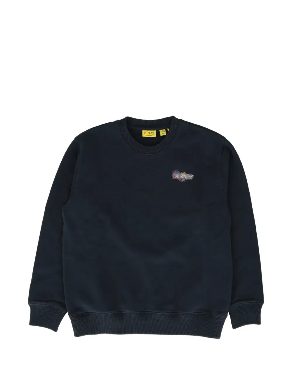 Свитер "Карандаш со стрелками" OFF-WHITE, синий