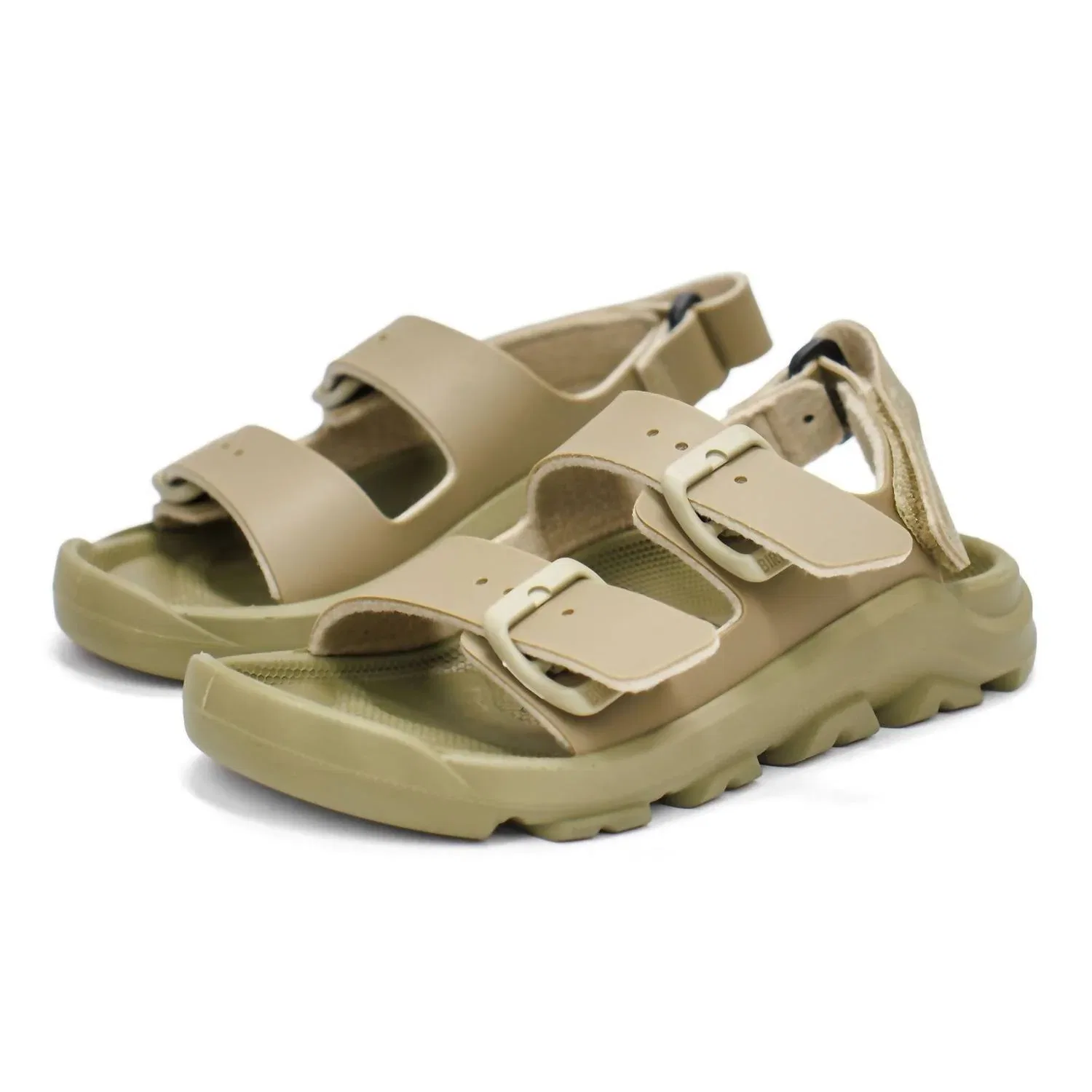 Детские сандалии с открытым носом Mogami Birkenstock, Icy Faded Khaki