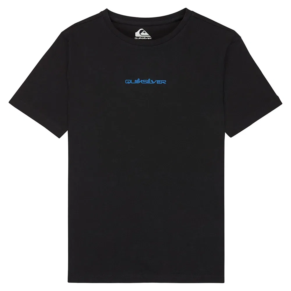 Детская футболка с коротким рукавом Fractured Wave Quiksilver, Black