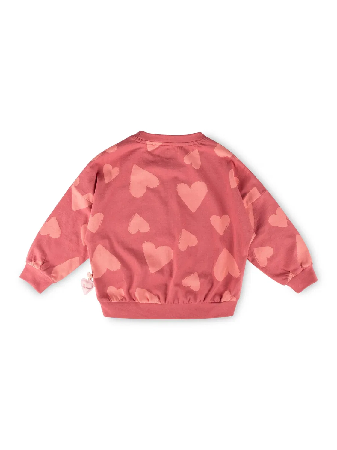 Рубашка Sigikid Langarmshirt Pink Birds розового цвета — фото 4