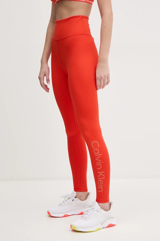 

Леггинсы для тренировок Calvin Klein Performance, красный