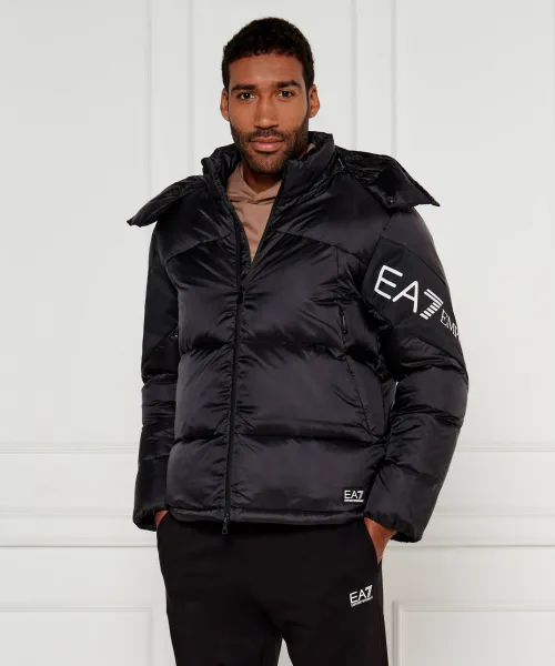 

Пуховик Regular fit Ea7, черный