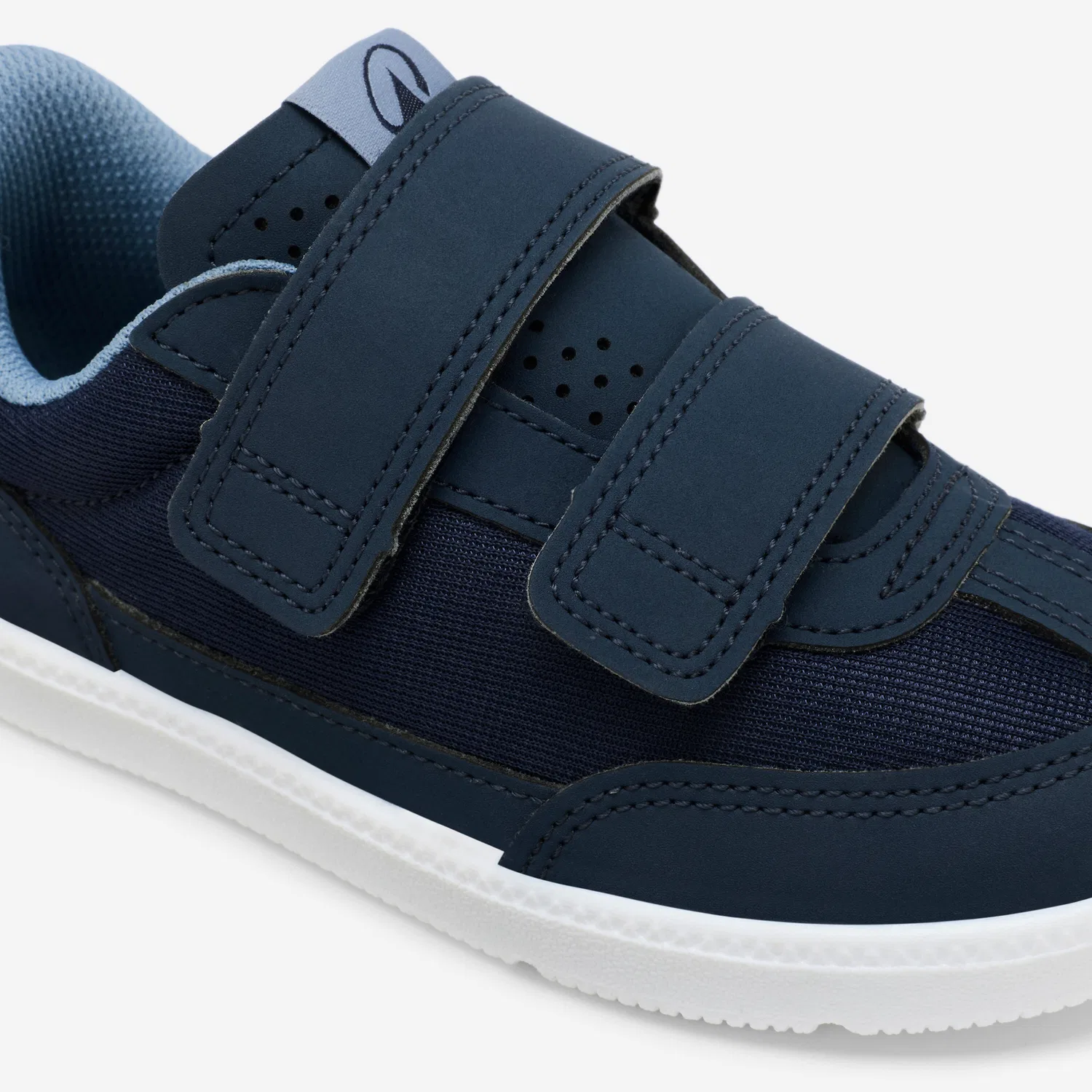 Детские легкие ботинки-носки Stepper First Decathlon, Цвет Stahlblau Dammerungsblau — фото 3