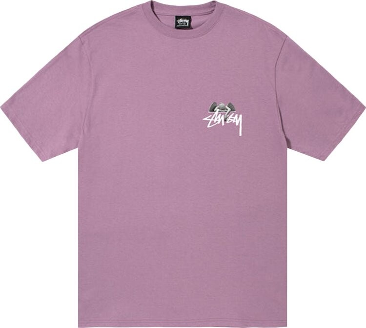 

Футболка Stussy Angel Tee 'Orchid', фиолетовый