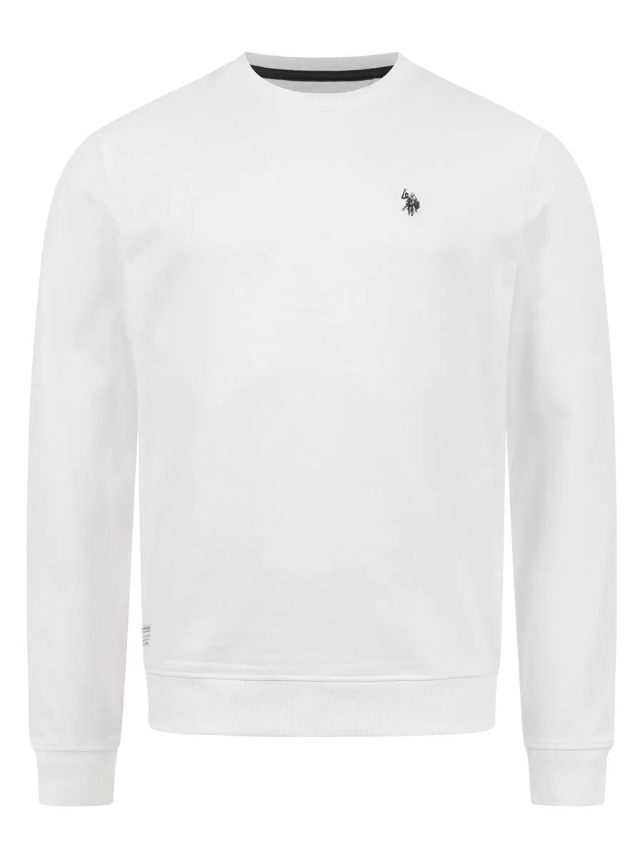 Толстовка U.S. POLO ASSN. белого цвета