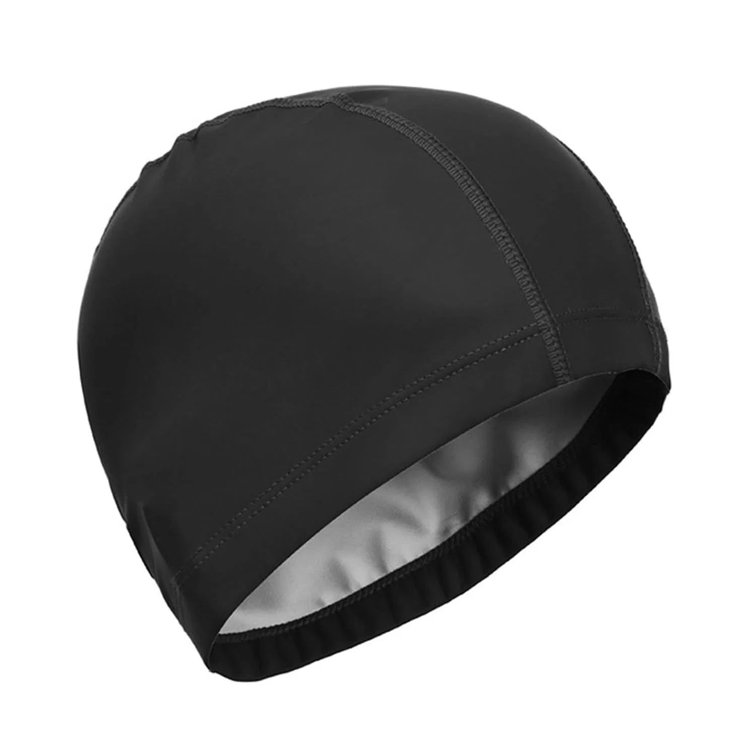 Плавательная шапочка из супер-растяжимого PU, DQZRTUECA, 25 см, Schwarz
