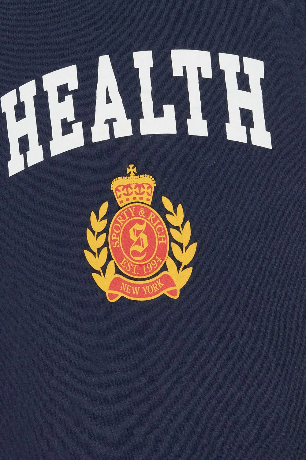 Футболка хлопковая Health Crest Sporty & Rich — фото 2