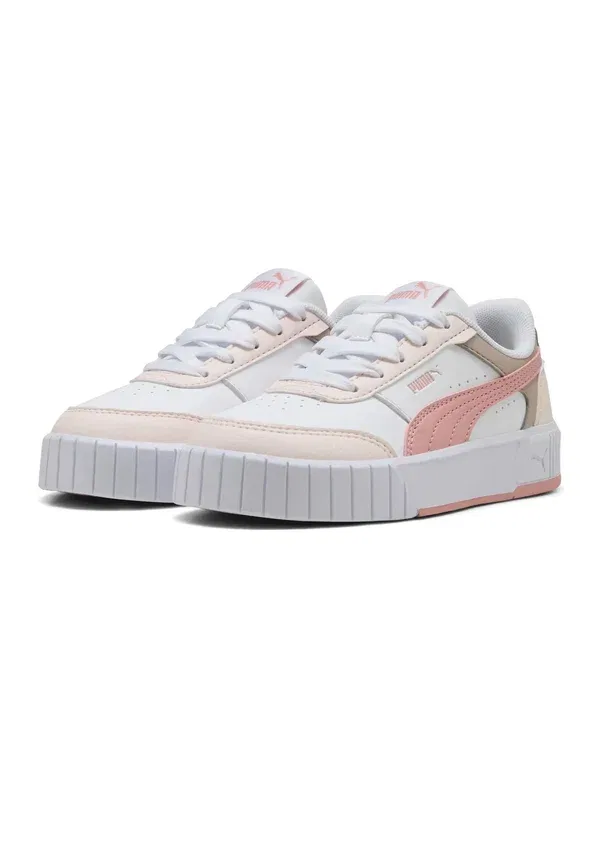 Кроссовки с платформой Carina mia ps Puma белый, Rosy Outlook, Jasmine Flower — фото 2