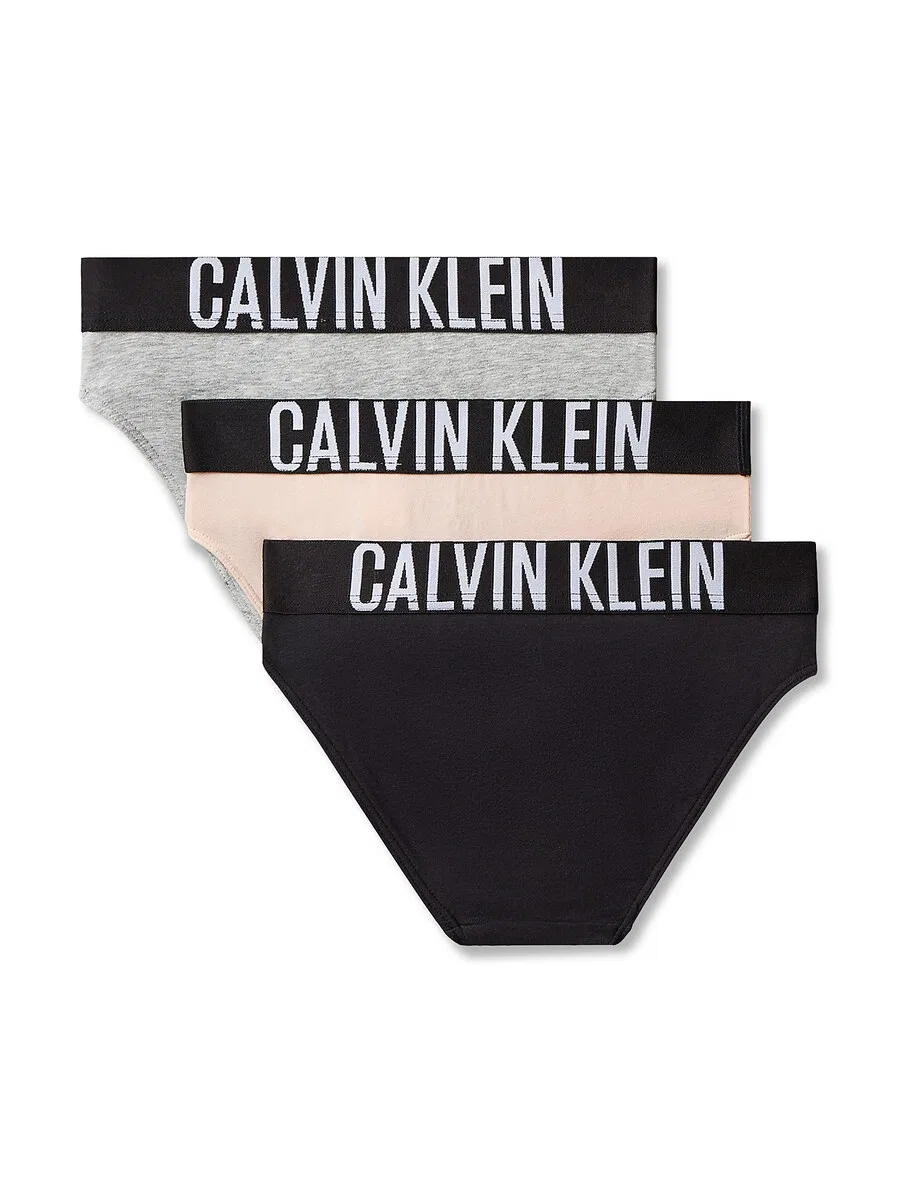 Трусы Calvin Klein Underwear "Intense Power" в бежевом, сером и черном цветах — фото 2