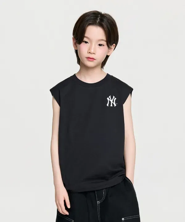 Майка без рукавов SPORTIVE BASIC BIG LUX, Mlb Kids, черный
