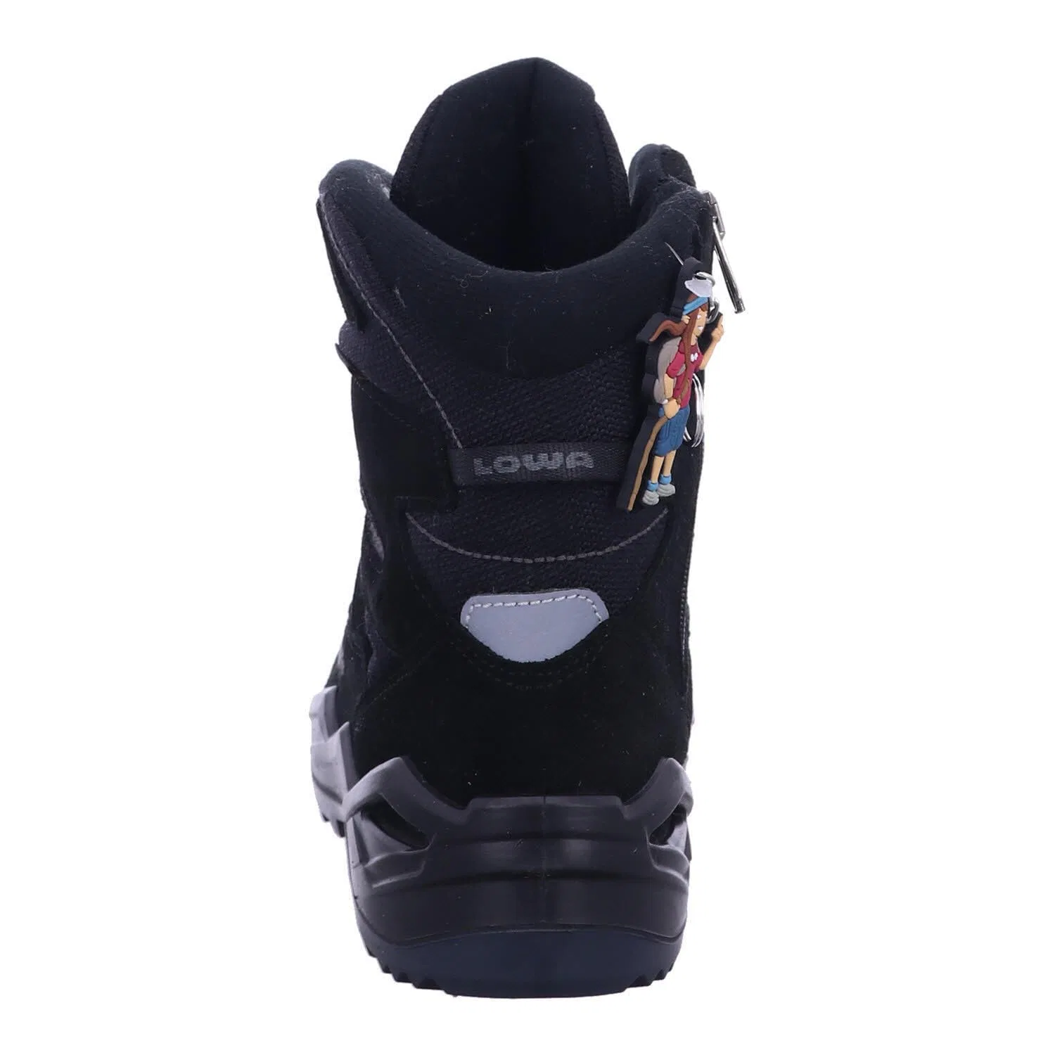 Детские ботинки для мальчиков высокие Lino Gtx Hi Gore Tex Warm LOWA, Black — фото 4