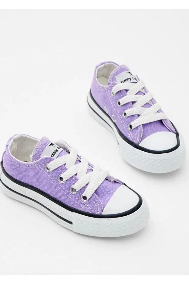 Детские туфли для девочек на шнуровке Rabellashoes, Lila