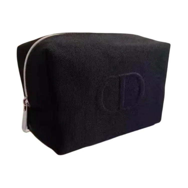 Косметичка Black Makeup Bag, DIOR, Black