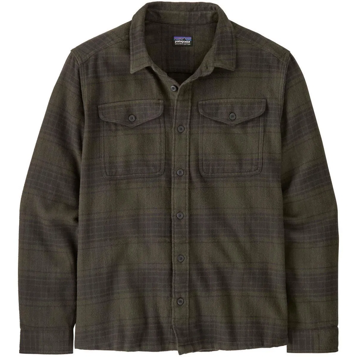 Фланелевая рубашка с длинным рукавом Fjord Flannel Patagonia, Cascade/Basin Green