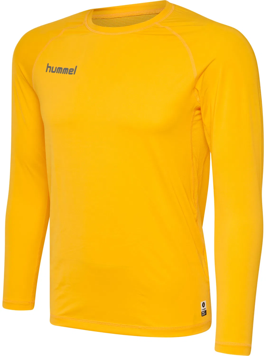Детское лонгслив с длинным рукавом Hml First Performance Kids Jersey Hummel, Fluoreszierendes Neongelb / Gelb