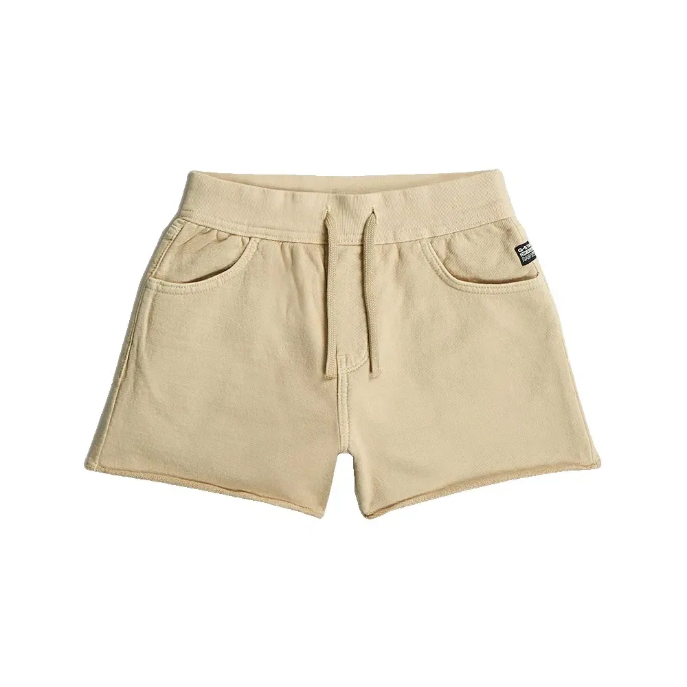 Детские джинсовые шорты с необработанным краем G-Star D29781-01 True Shorts Raw Edge, Beige — фото 3