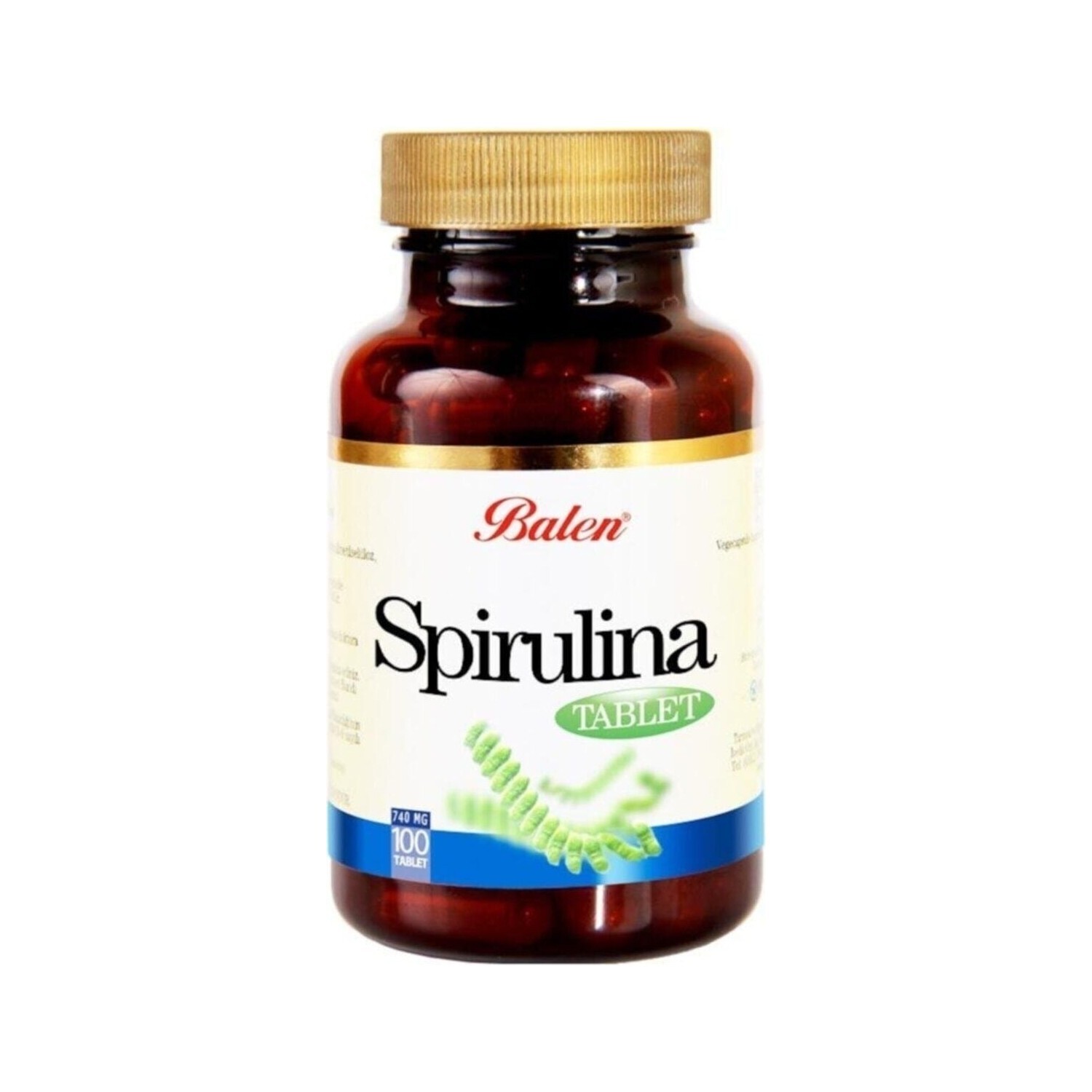 

Добавка Balen Spirulina 740 мг, 100 таблеток