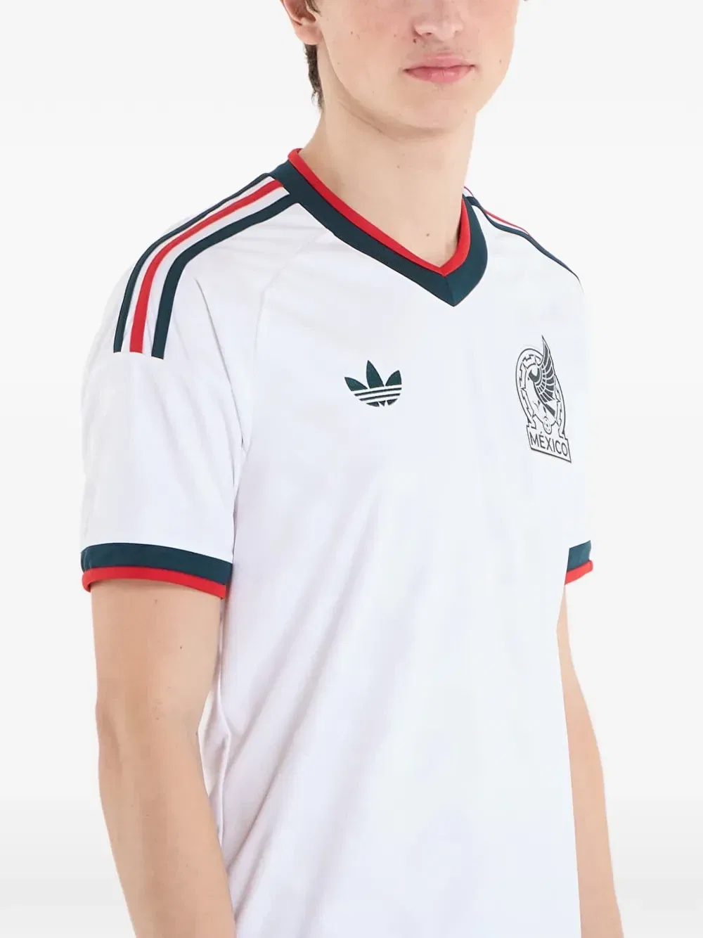 Футболка-джерси Mexico 26 Away Adidas, белый — фото 4