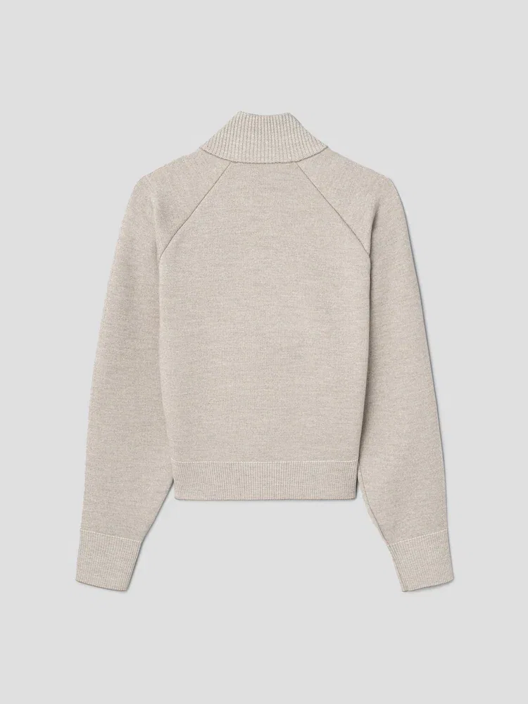 Кардиган из шерсти, модель Le Cardigan Lavande JACQUEMUS, Greige — фото 2