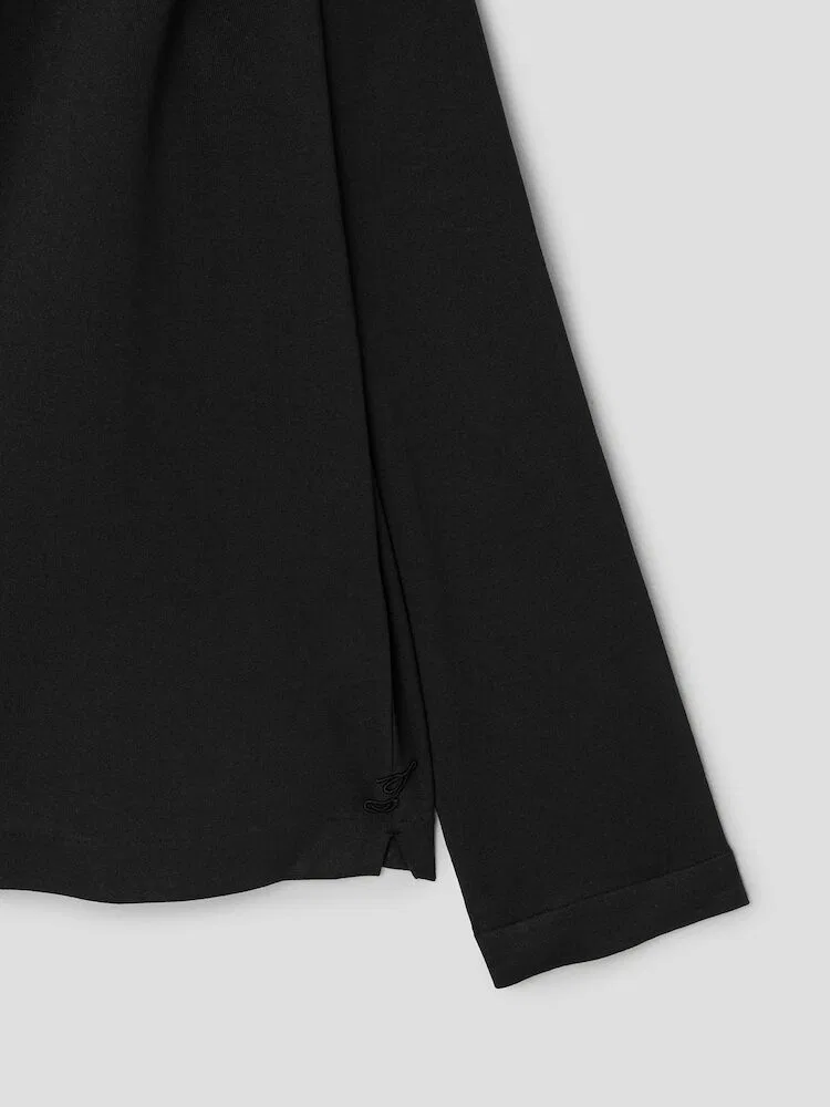 Футболка с длинным рукавом Le Tshirt Rond Carre Ml JACQUEMUS, Black — фото 4