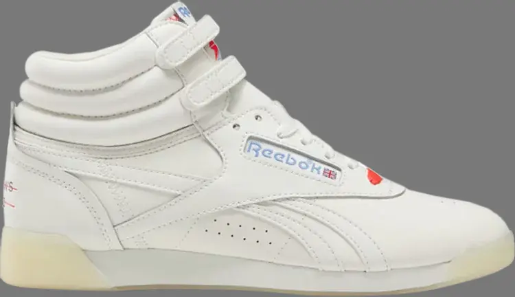 

Кроссовки wmns freestyle hi 'it's a man's world' Reebok, белый