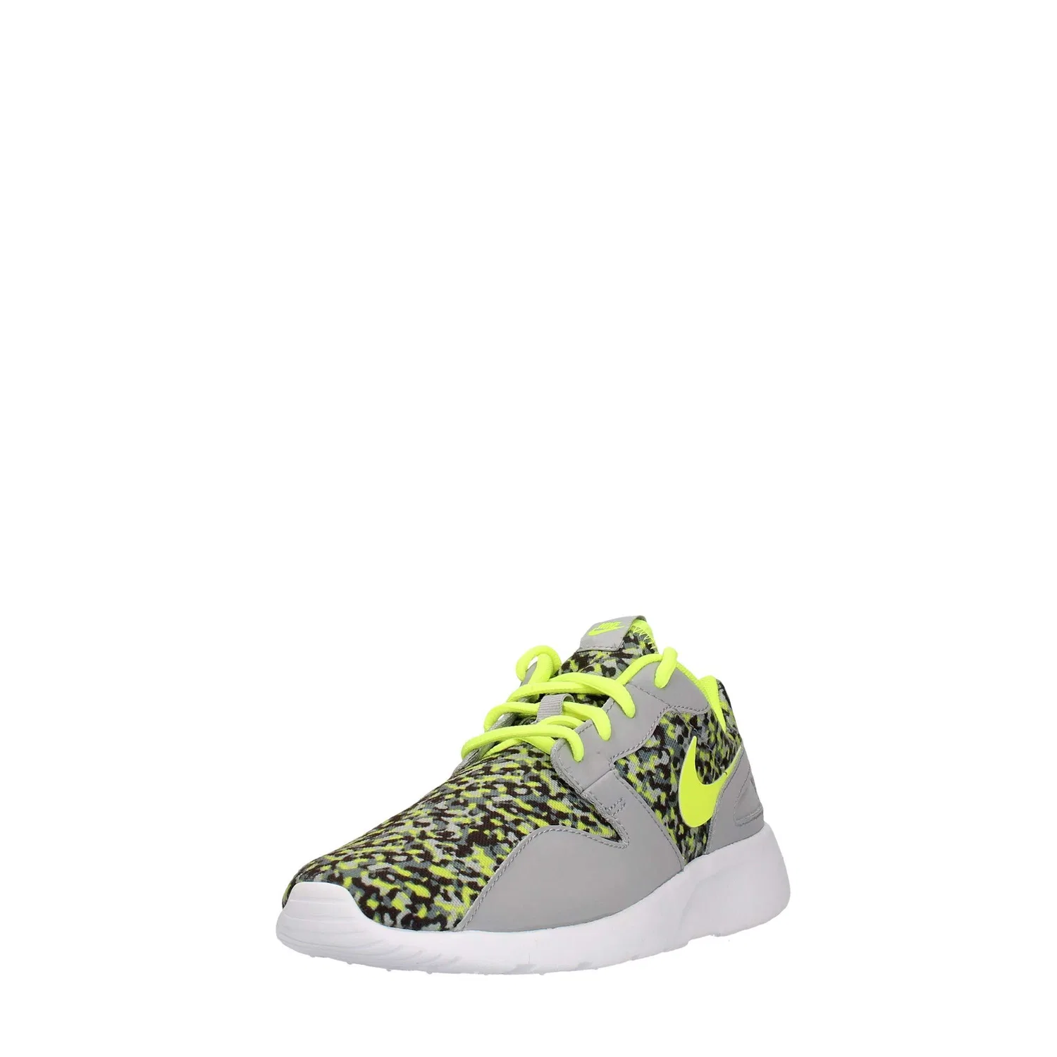 Детские кроссовки для мальчиков с принтом Kaishi Print NIKE, Grey Black Yellow — фото 2